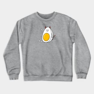 Happy Deviled Egg Crewneck Sweatshirt